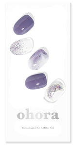 Smalto gel adesivo 60 % prepolimerazzito OHORA Lilla N Goblin Moon