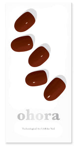 Smalto gel adesivo 60 % prepolimerazzito OHORA Rosso N Chilly