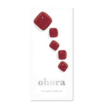 Smalto gel adesivo 60 % prepolimerazzito Piedi OHORA Rosso Tint Burgundy