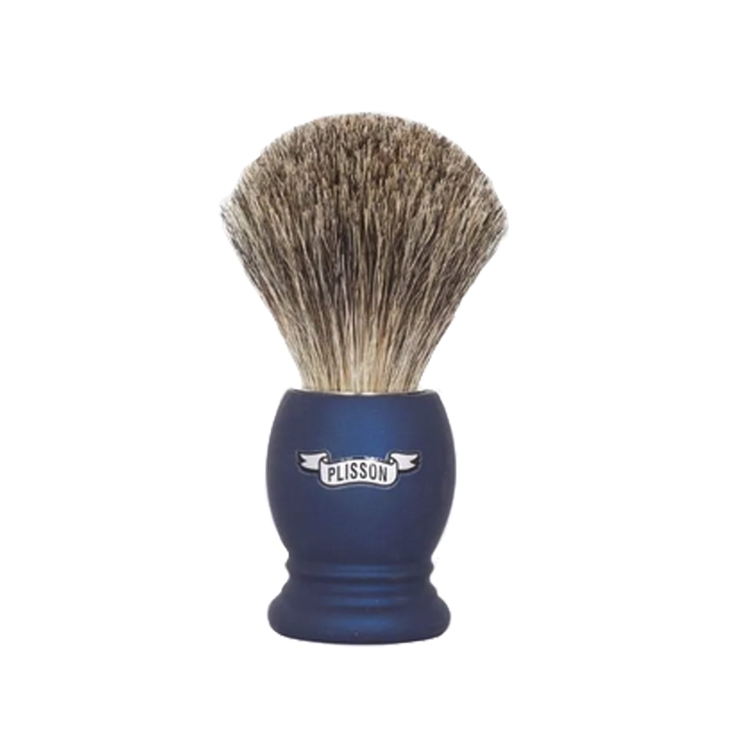 Le Soin Pennello da Barba Manico Blu Notte Setola Tasso Plisson