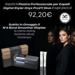 Piastra Professionale per Capelli Digital Styler Onyx Pro211 Diva + Olaplex Bond Smoother