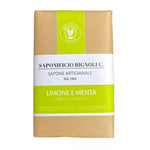 Saponetta Artigianale Limone e Menta Saponificio Bignoli 150 g