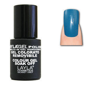 LaylaGel Polish Gel Colorato nr 37 Blue Lagoon 10 ml