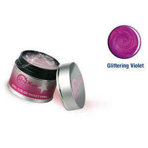 Gel Color Glittering Violet 8 ml Roby Nails
