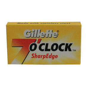 Lamette Gillette 7 O’Clock Sharp Edge 1 pacchetto da 5 lame