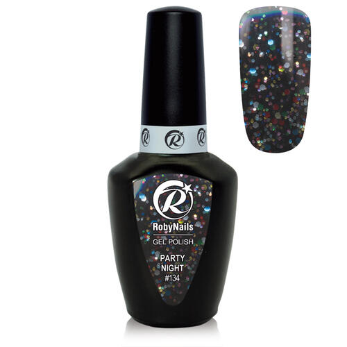 Gel Polish 134 Party Night Roby Nails 8 ml