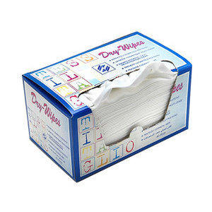 Pannetto cosmetico multiuso Dry-Wipes 40 pz. scatola bianca