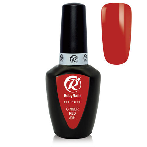 Gel Polish 154 Ginger Red Roby Nails 8 ml