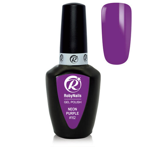 Gel Polish 162 Neon Purple Roby Nails 8 ml