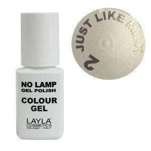 No Lamp Colour Gel nr 2 Just Like Milk Layla 10 ml
