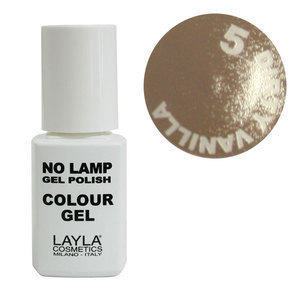 No Lamp Colour Gel nr 5 Dirty Vanilla Layla 10 ml