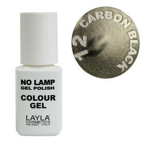 No Lamp Colour Gel nr 12 Carbon Black Layla 10 ml