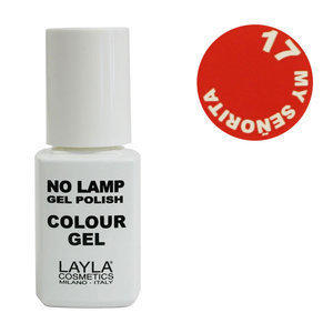 No Lamp Colour Gel nr 17 My Senorita Layla 10 ml