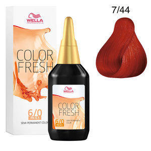 Colorazione Diretta Color Fresh acid 7/44 Wella 75 ml