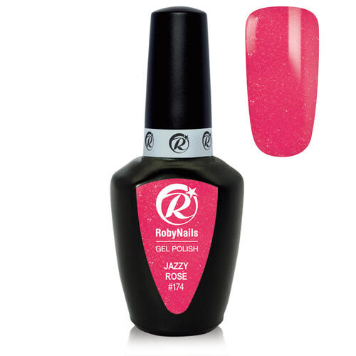 Gel Polish 174 Jazzy Rose Roby Nails 8 ml