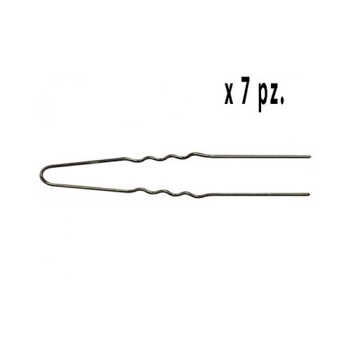 Forcina ondata bionda lunghezza cm. 8 busta 7 pz. 374