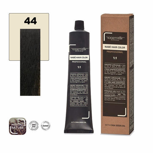 Nabe’ Hair Color nr. 44 Castano Intenso Togethair 100 ml