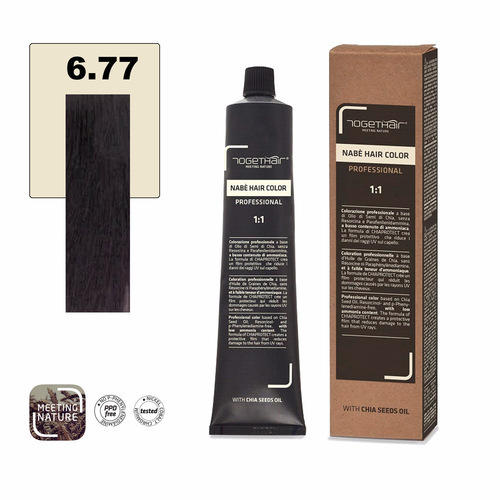 Nabe’ Hair Color nr. 6.77 Mirtillo Togethair 100 ml