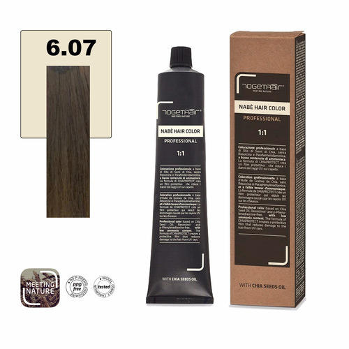 Nabe’ Hair Color nr. 6.07 Biondo Scuro Sabbia Togethair 100 ml