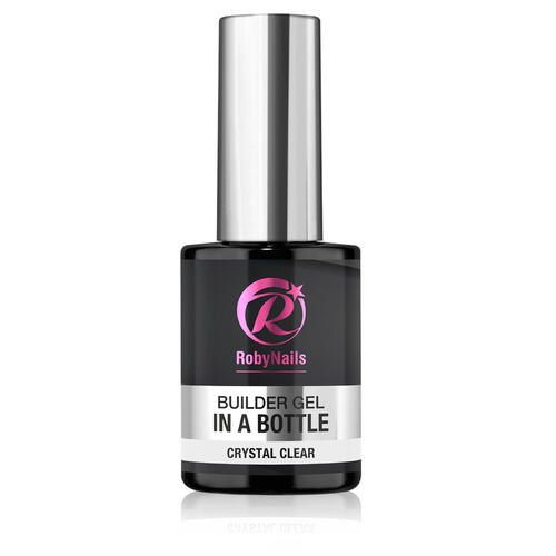 Builder Gel in a Bottle Crystal Clear 14 ml Roby Nails