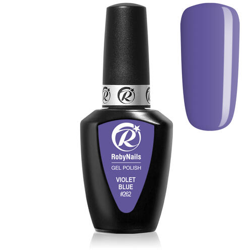 Gel Polish 262 Violet Blue Roby Nails 8 ml