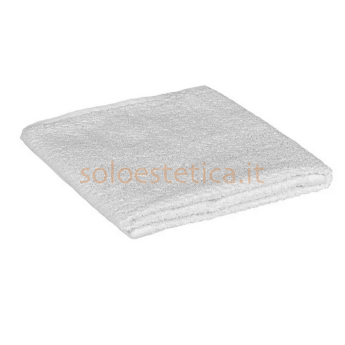 Asciugamano Barber Bianco 100% Cotone 30x45 cm Xan.