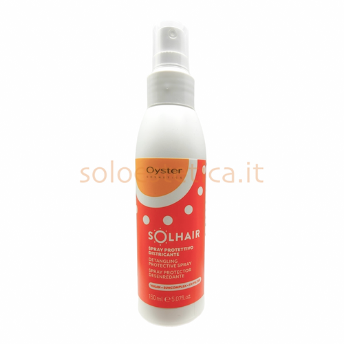 Spray Protettivo per Capelli Districante SOLHAIR Vegan 150 ml Oyster