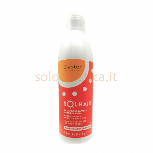 Shampoo Idratante Corpo Capelli SOLHAIR 250 ml Oyster