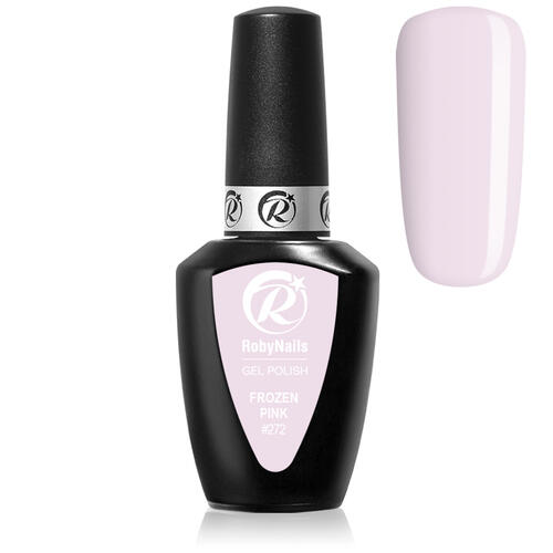 Gel Polish 272 Frozen Pink Roby Nails 8 ml