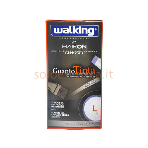 Guanti Tinta Lattice Senza polvere Walking Large 100 Pz