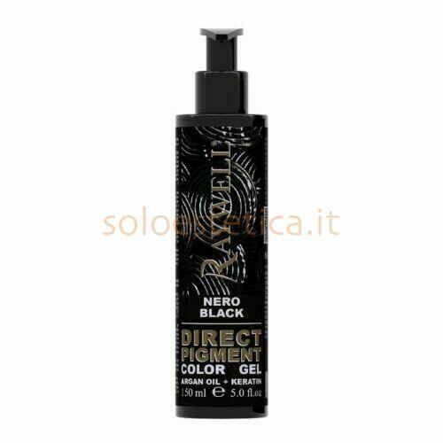 Direct Pigment Color Gel Argan Oil Keratin Nero 150 ml