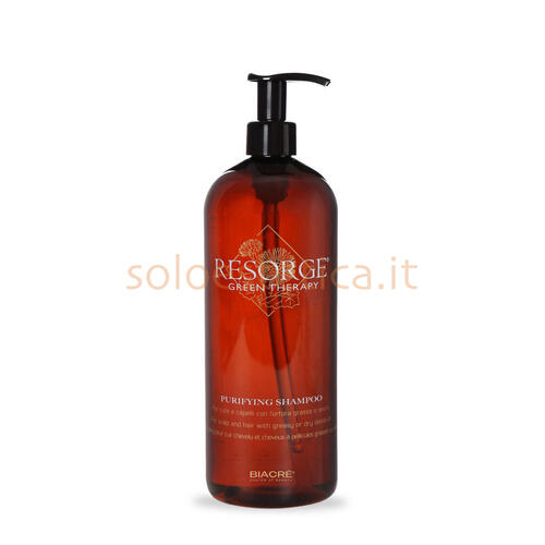 Shampoo Forfora Secca Grassa Purifying Resorge Green Biacrè 1000 ml