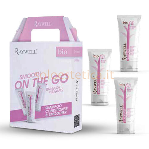Travel Kit Bio Boma Shampoo Conditioner Smoother 100 ml Raywell