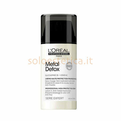 Metal Detox Leave In Crema Hydratante Serie Expert 100 ml L Orèal