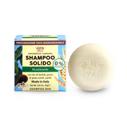 Shampoo Solido Ricostituente Saponificio Varesino 80 gr