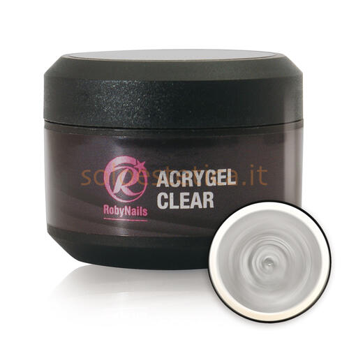 Acrygel Clear Trasparente 30 ml Roby Nails