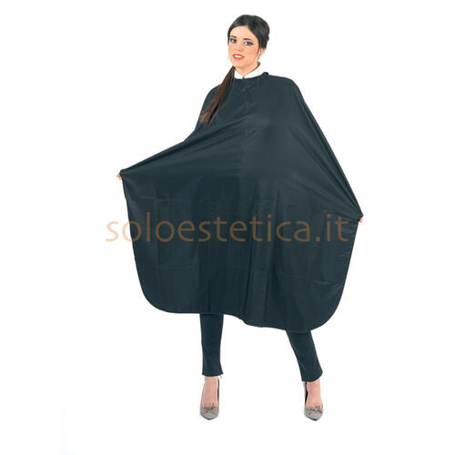 Mantella Silky Taglio Nera 138x153