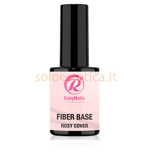 Gel per Unghie Fiber Base Rosy Cover 14 ml Roby Nails