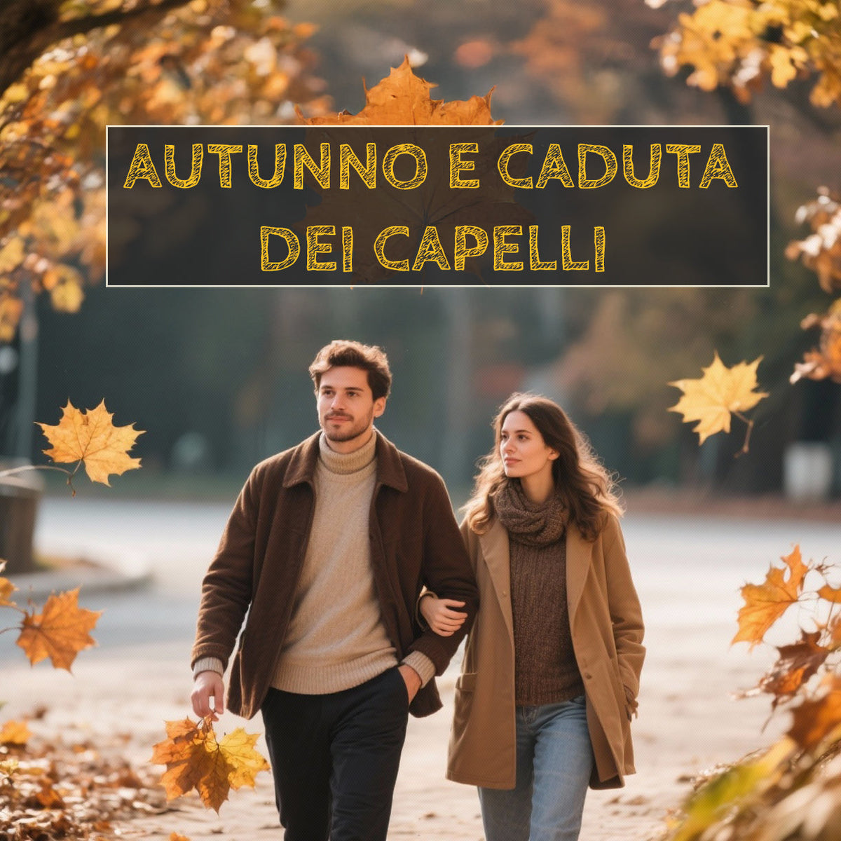 🍁 Caduta dei Capelli in Autunno: Il Trattamento Anticaduta per Capelli Forti e Sani
