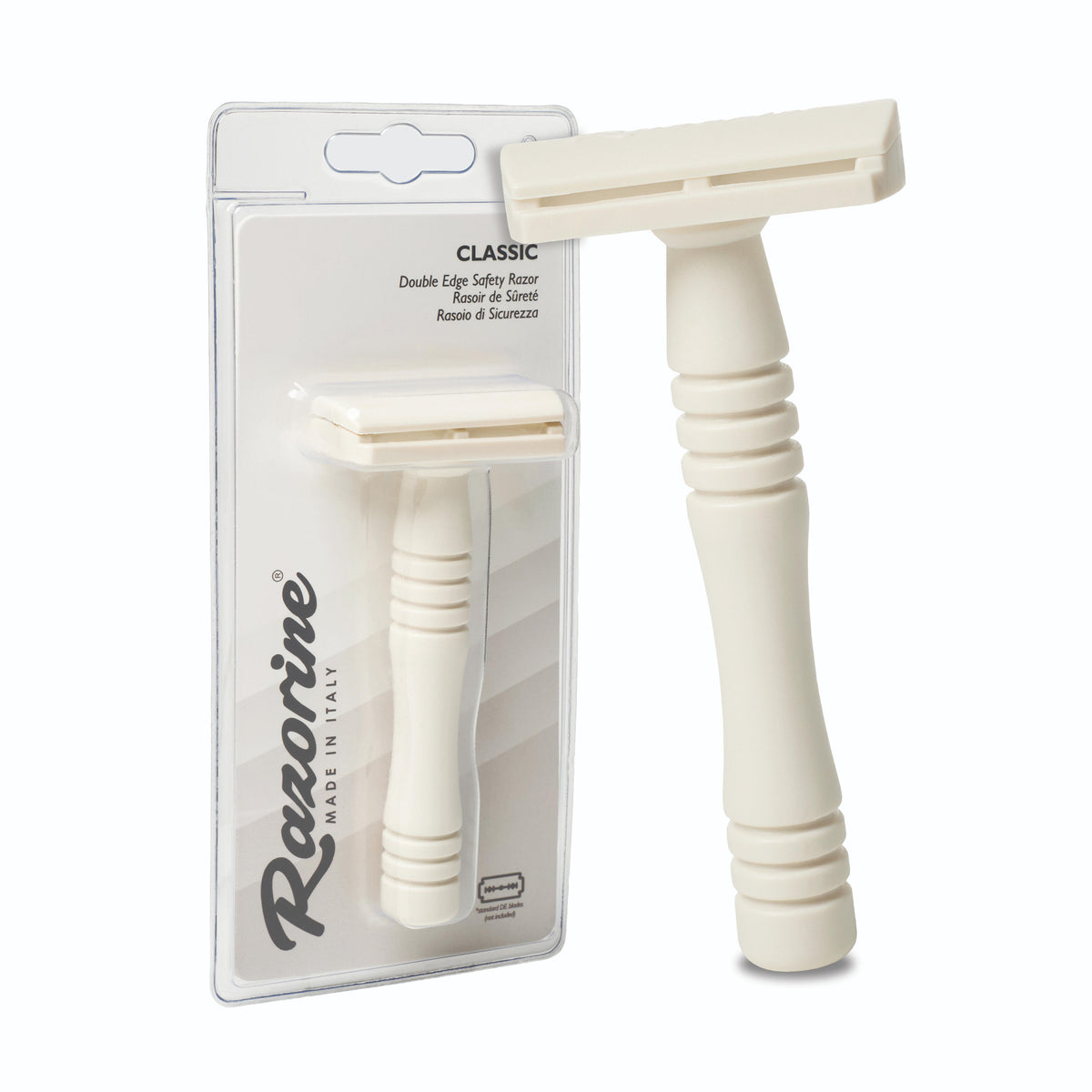 Rasoio Double Edge Open Classic II White Castle Razorine 21007