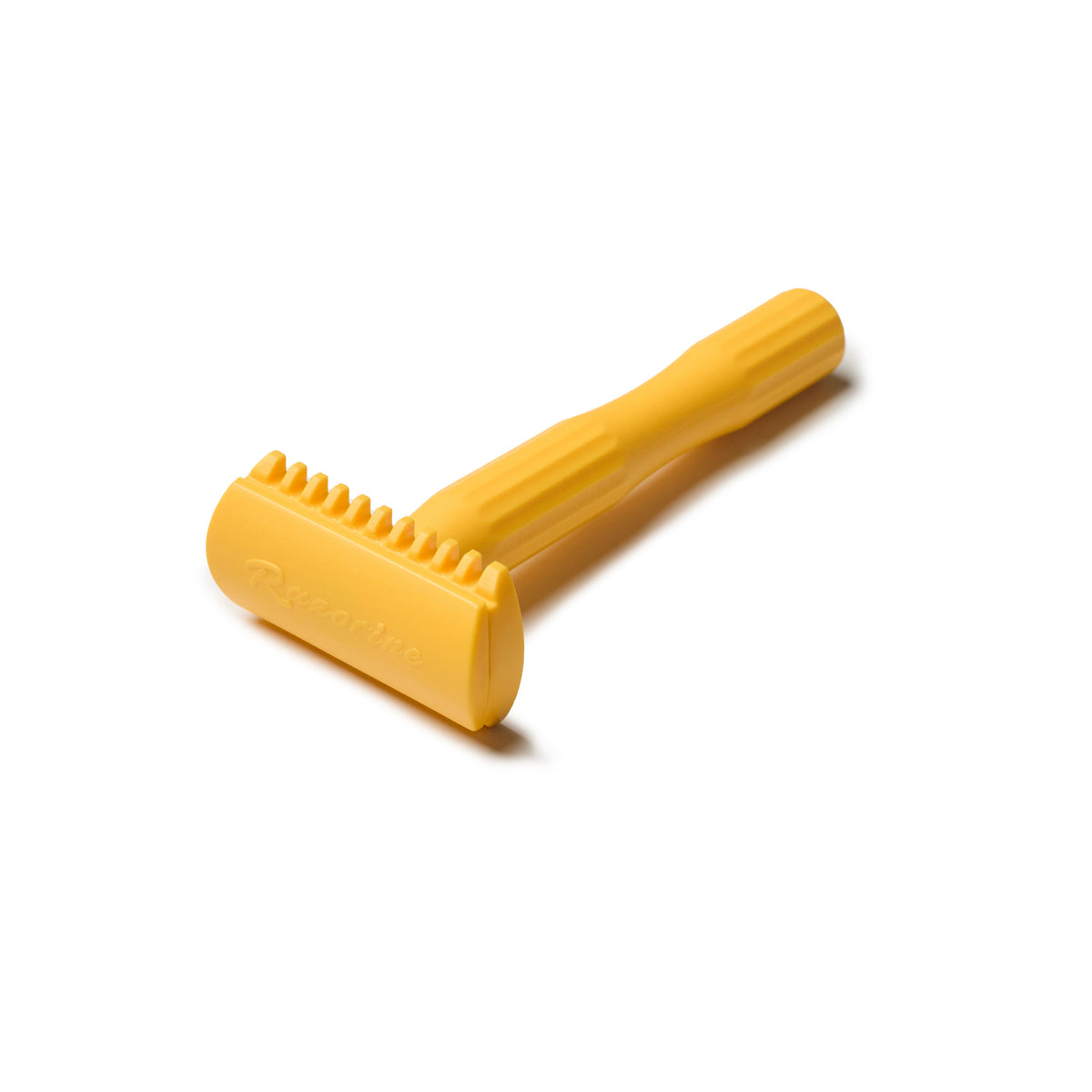 Rasoio Double Edge Open Comb Classic II Yellow Butterscotch Razorine 011