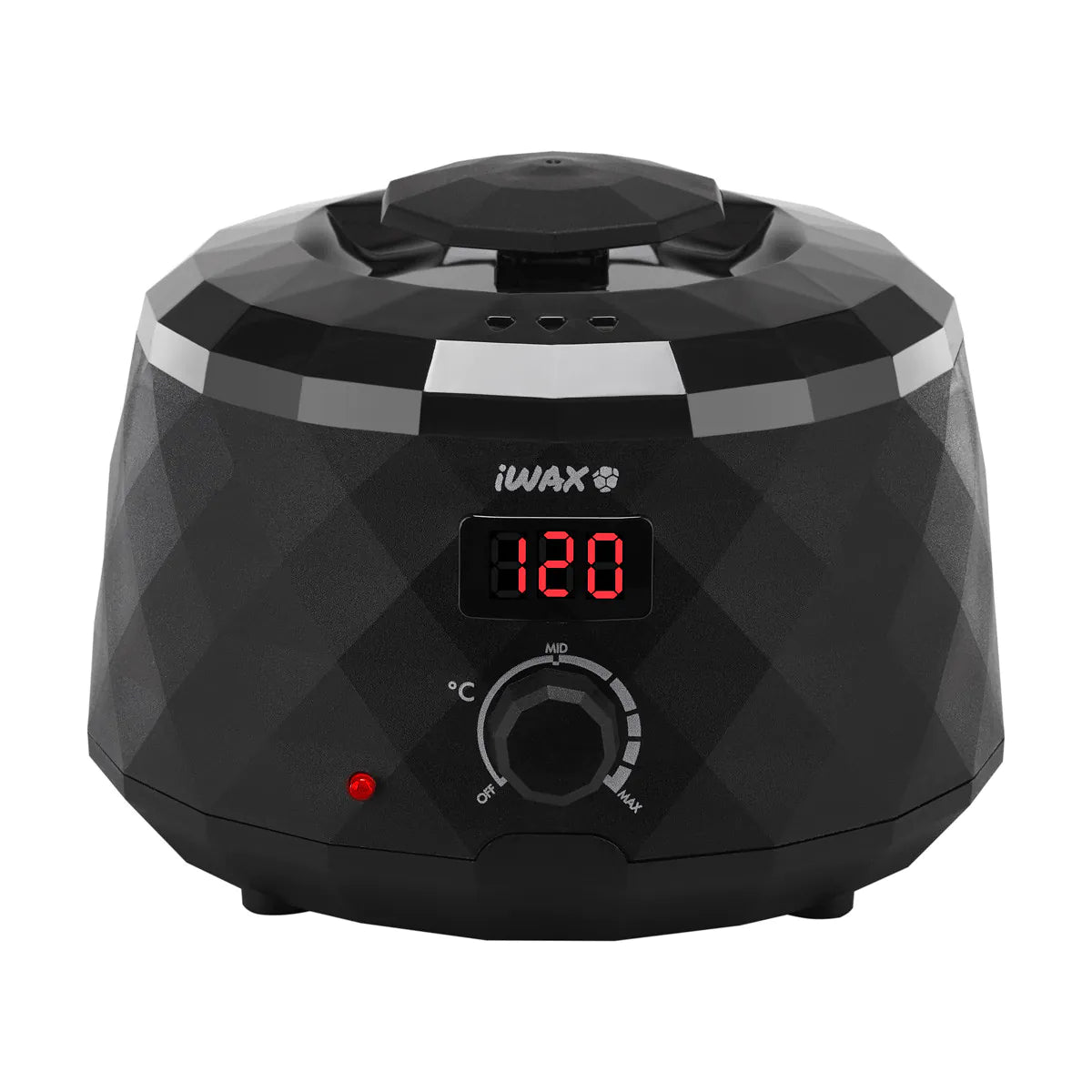 Scaldacera Vaso 400 ml. Dep Heat Diamond Digitale Nero iWax 100 Watt