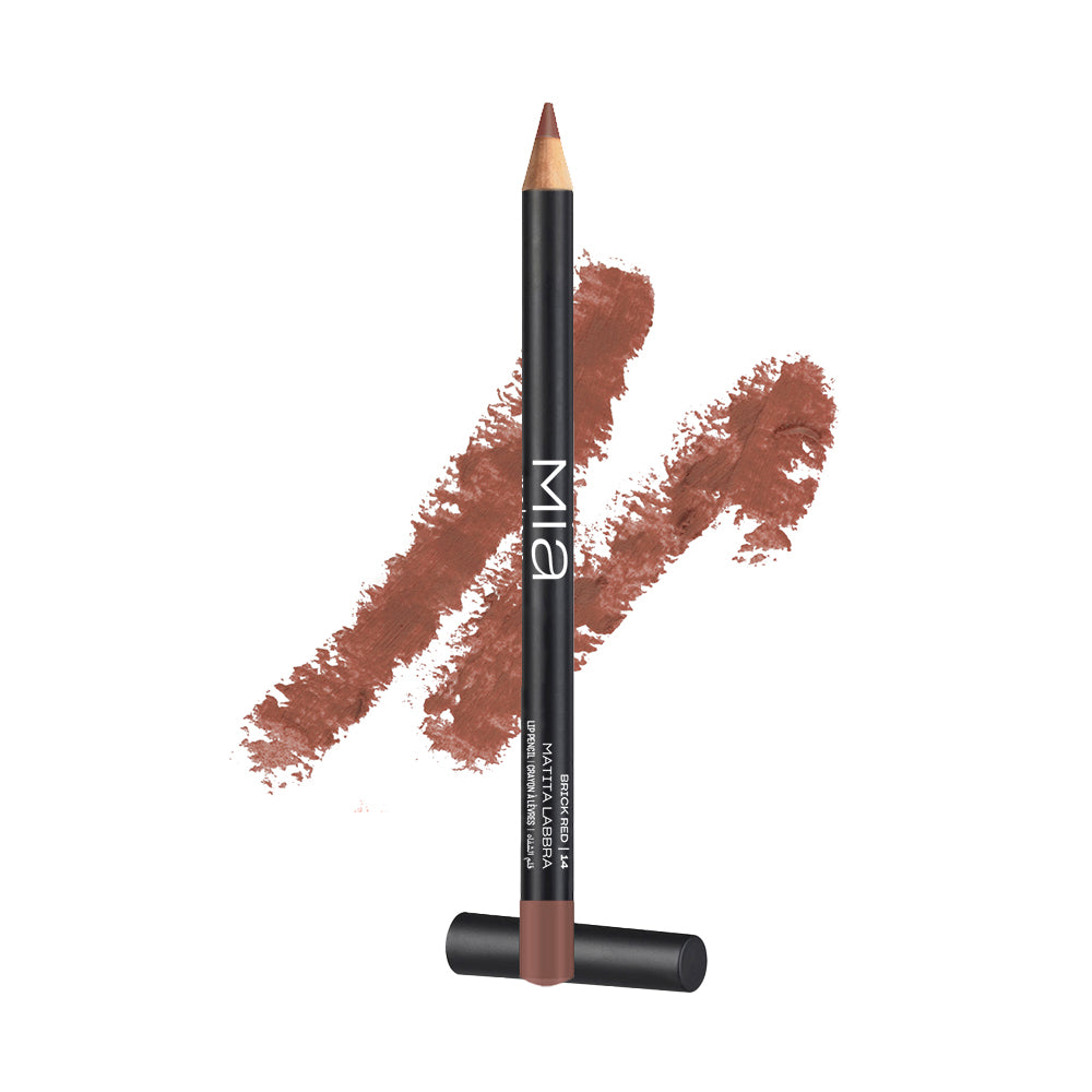 Lip Pencil Matita Labbra 14 Brick Red Mia Makeup