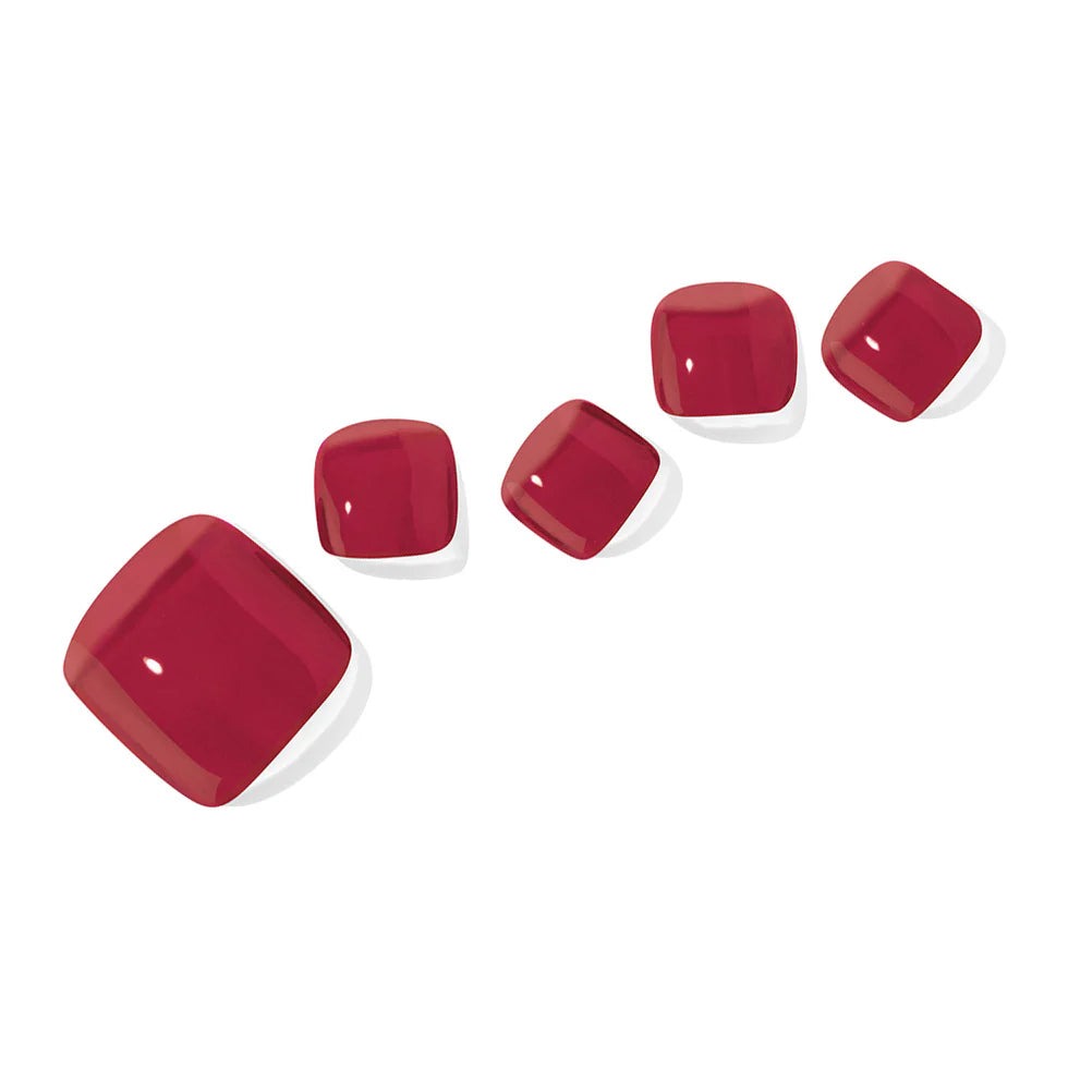 Smalto gel adesivo 60 % prepolimerazzito Piedi OHORA Rosso Tint Burgundy