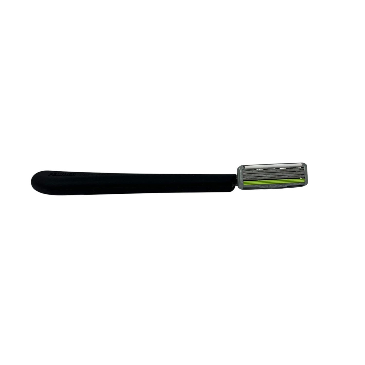Rasoio trilama con manico resina e silicone Professional Fsystem Feather