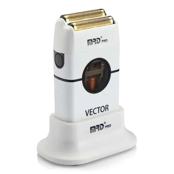 Pro Vector White Metal Color Shaver Bianco MRD