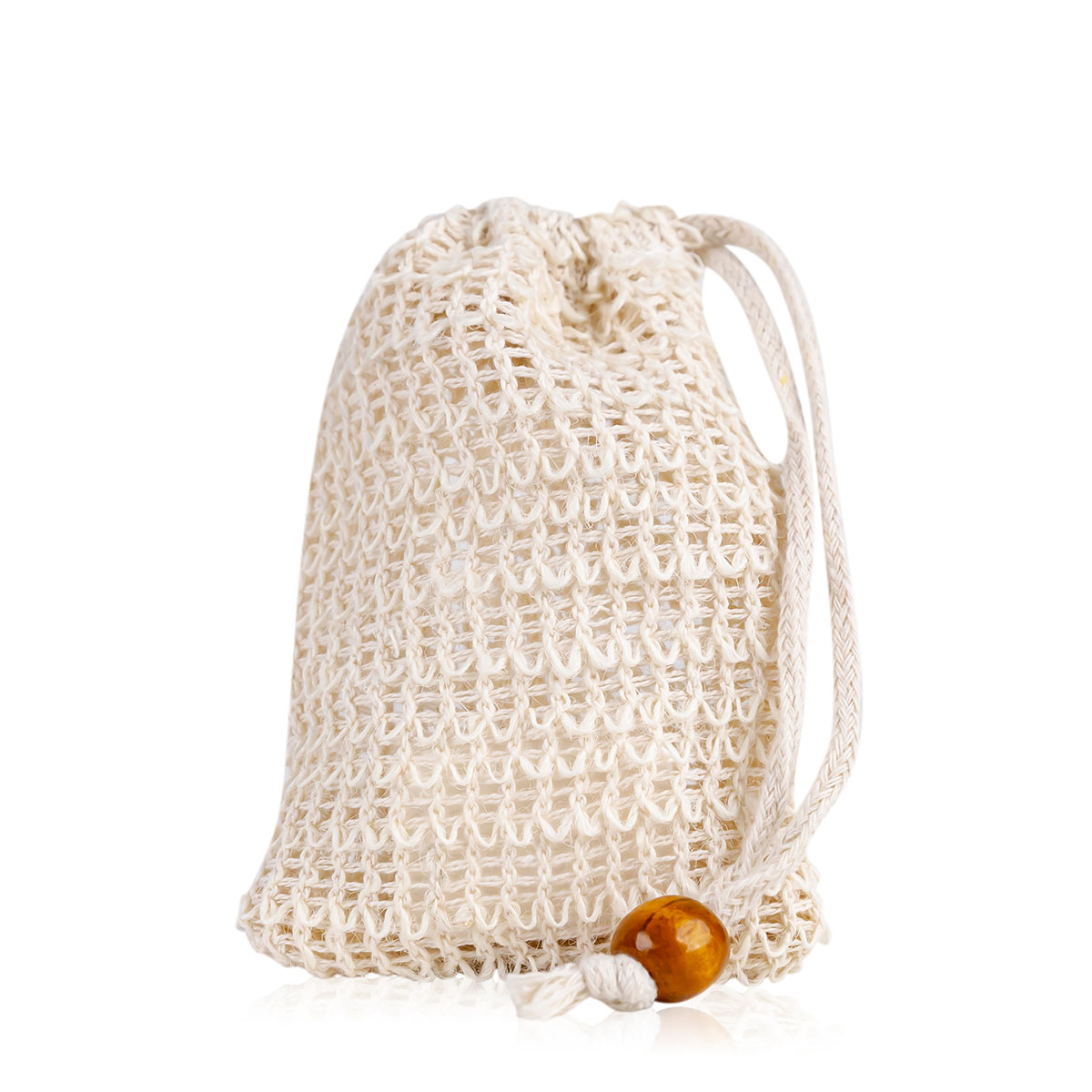 Sacchetto soap bag in Sisal porta sapone solido 100% Natural