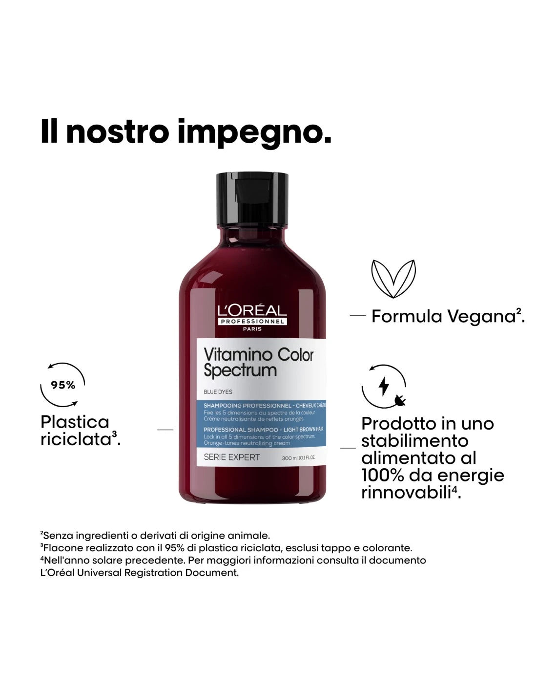Shampoo Vitamino Color Spectrum BLUE Dyes Serie Expert 300 ml L'Orèal