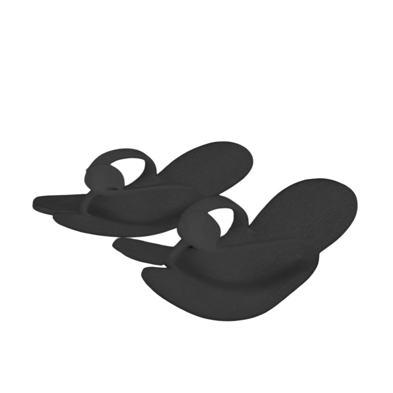 Ciabatta infradito nera 1 paio spessore 5 mm