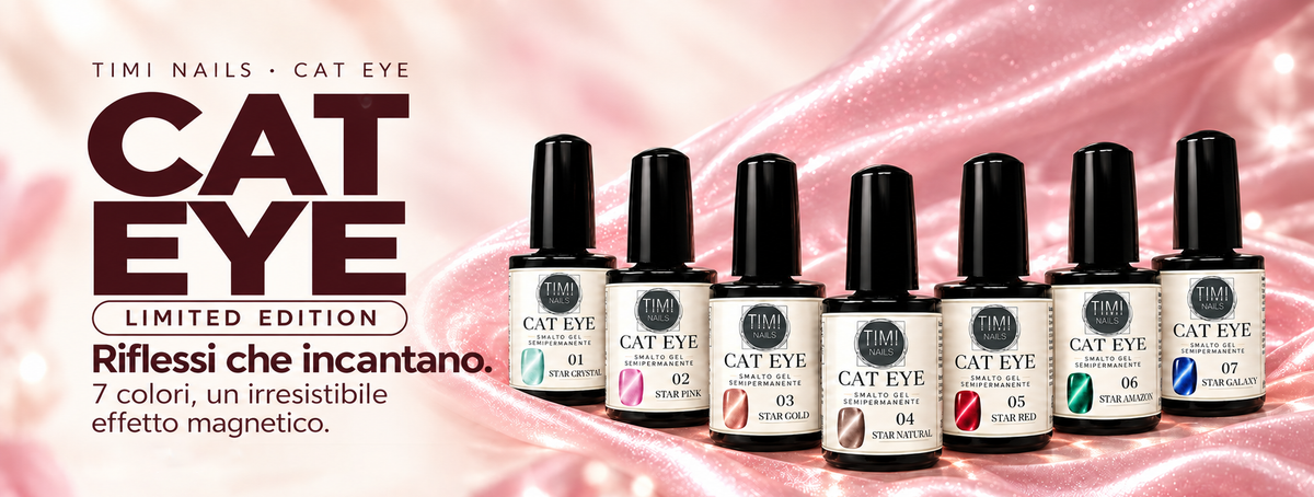 TIMI Nails STAR CAT EYES: la collezione completa di 7 smalti semipermanenti Limited Edition